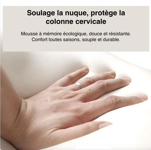 Pack Coussin Lombaire Cervical Voiture -50% | Matscarlux